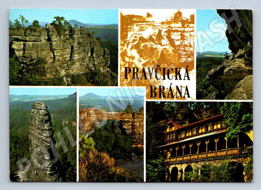 Pohlednice Pravčická brána České Švýcarsko (P2460)