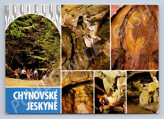 Pohlednice Chýnovské jeskyně ČR barevná (P2463)