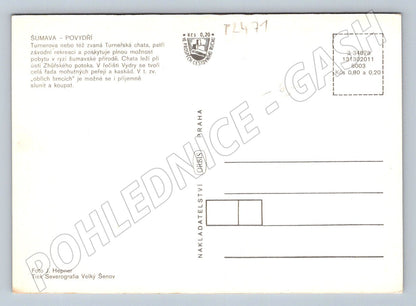 Pohlednice Šumava Povydří Turnerova chata (P2471)