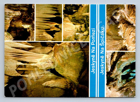 Pohlednice Jeskyně Na Pomezí a Na Špičáku (P2473)