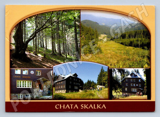 Pohlednice Beskydy Chata Skalka Mosty u Jablunkova (P2474)