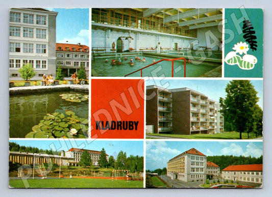 Pohlednice Kladruby u Vlašimi Rehabilitační ústav PP 1974 (P2478)