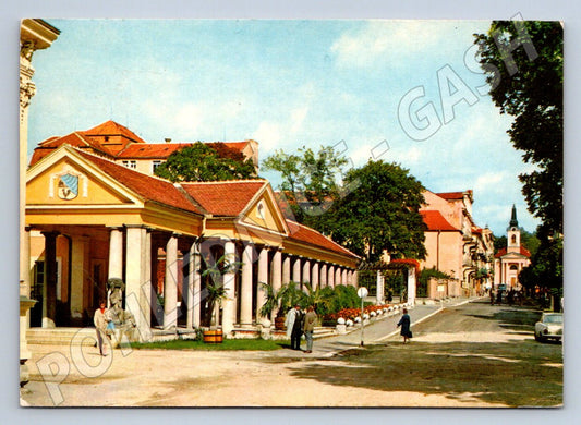 Pohlednice Františkovy Lázně kolonáda PP 1968 (P2480)
