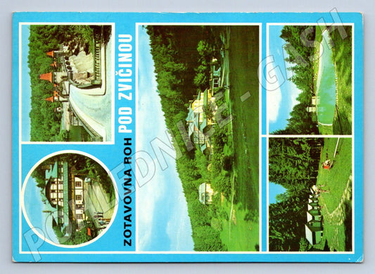 Pohlednice Zotavovna ROH pod Zvičinou originál ČSR (P2483)