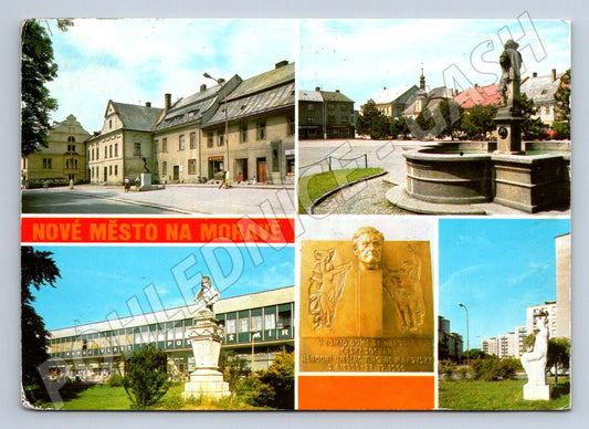 Pohlednice Nové Město na Moravě barevná PP 1993 (P2498)
