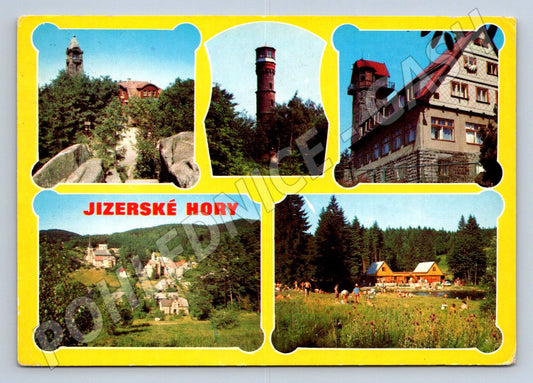 Pohlednice Jizerské hory koláž PP (P2500)