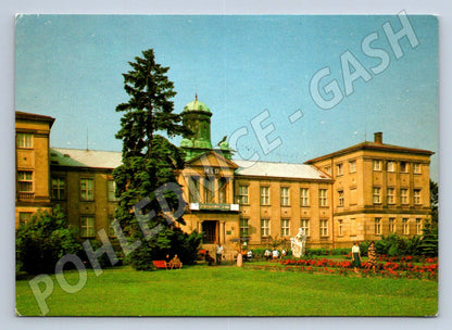 Pohlednice Poděbrady Lázeňský dům Mír 1973 historická (P2515)