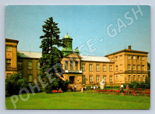Pohlednice Poděbrady Lázeňský dům Mír 1973 historická (P2515)