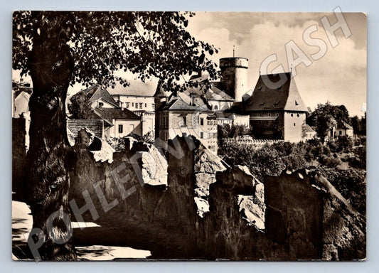 Pohlednice Tábor Bechyňská brána hrad Kotnov 1962 (P2519)