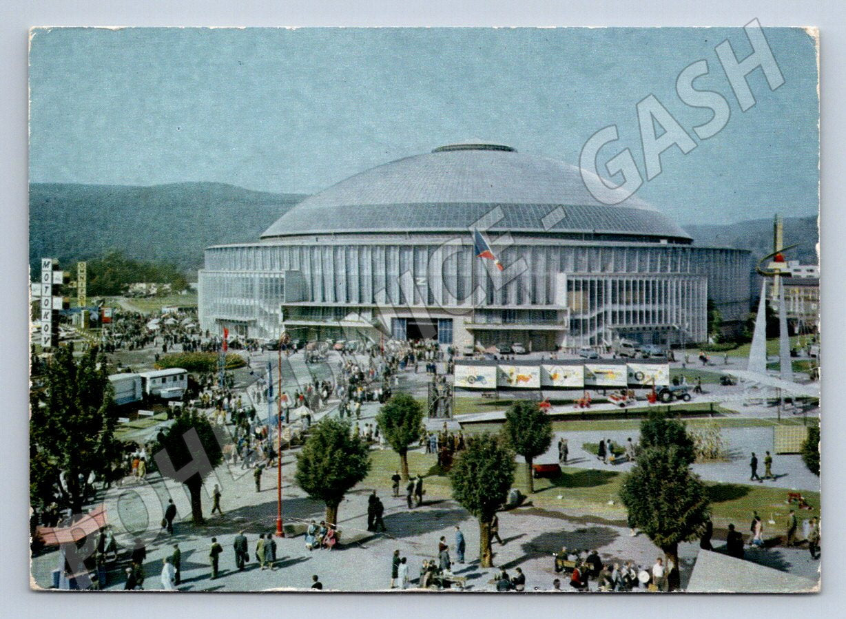 Pohlednice Brno Mezinárodní veletrh pavilon Z ČSR zn raz (P2521)