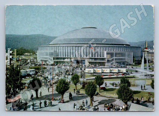 Pohlednice Brno Mezinárodní veletrh pavilon Z ČSR zn raz (P2521)