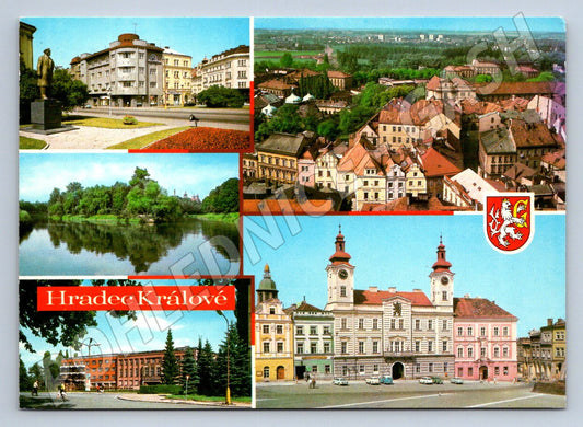 Pohlednice Hradec Králové velký formát barevná (P2550)