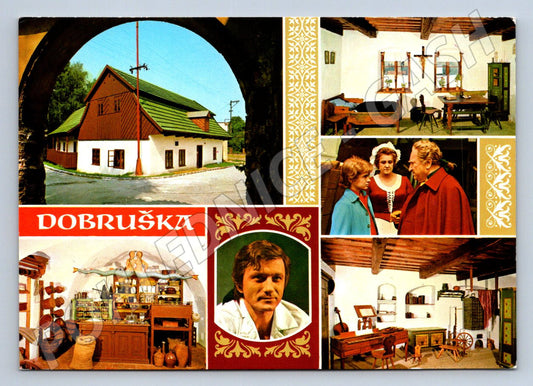 Pohlednice Dobruška F L Věk motivy města a seriálu (P2559)