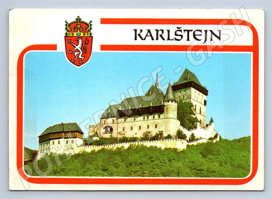 Pohlednice Karlštejn státní hrad Orbis Praha neprošlá (P2569)