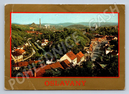 Pohlednice Oslavany celkový pohled PP (P2573)