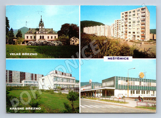 Pohlednice Ústí nad Labem Velké Březno Krásné Březno Neštěmice (P2575)