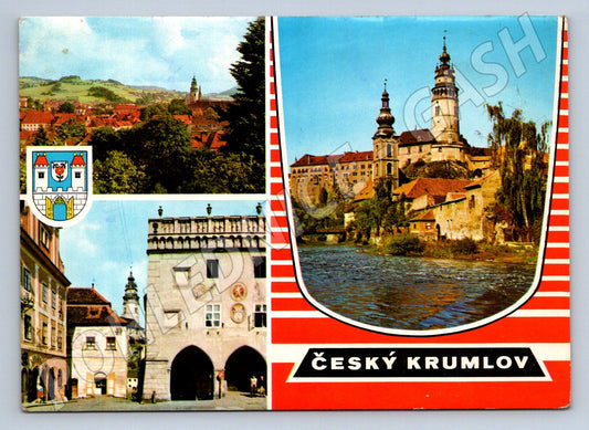 Pohlednice Český Krumlov zámek a historické centrum (P2581)