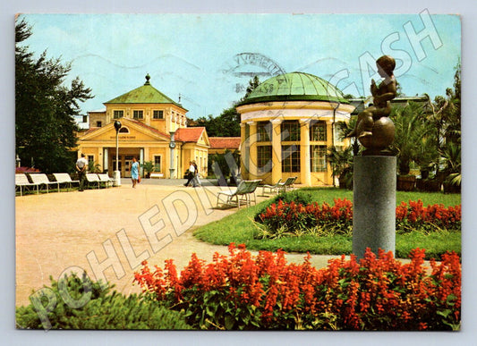 Pohlednice Františkovy Lázně pavilon Františkův pramen 1973 PP (P2591)