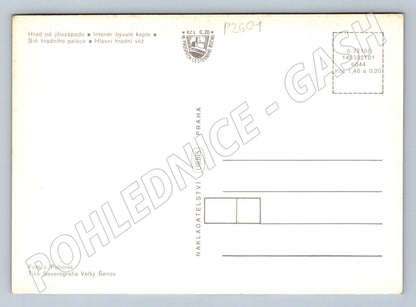 Pohlednice Hrad Střekov koláž čistá (P2601)