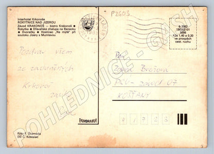 Pohlednice Rokytnice nad Jizerou a okolí Krkonoše (P2603)