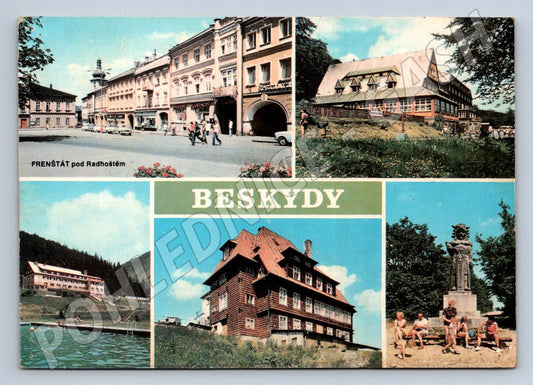 Pohlednice Frenštát pod Radhoštěm Beskydy vícesnímková (P2604)