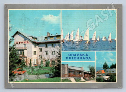 Pohlednice Oravská přehrada retro Slovensko (P2605)