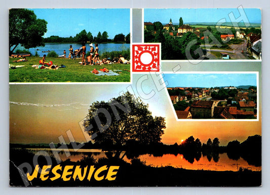 Pohlednice Jesenice Rakovnická rekreační oblast 1979 (P2608)