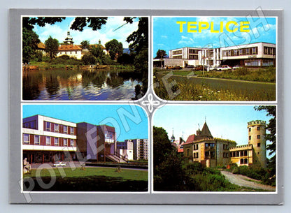 Pohlednice Teplice koláž neprošlá (P2643)