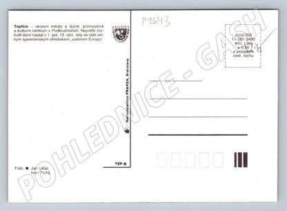 Pohlednice Teplice koláž neprošlá (P2643)