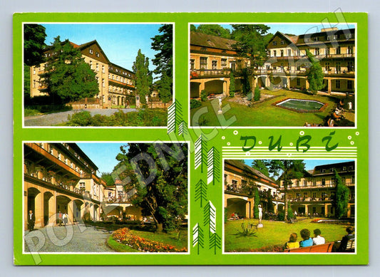 Pohlednice Dubí lázeňské město 60 léta (P2644)