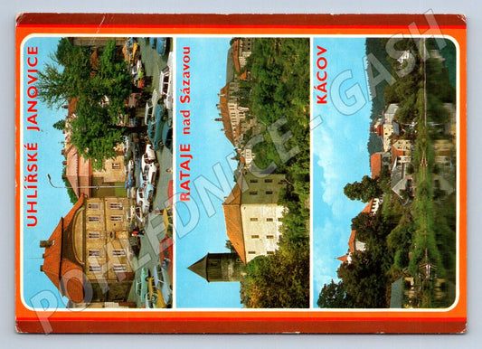 Pohlednice Střední Čechy Uhlířské Janovice Rataje Kácov (P2650)