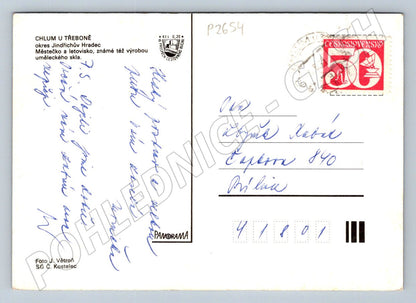 Pohlednice Chlum u Třeboně koláž zn psaná (P2654)