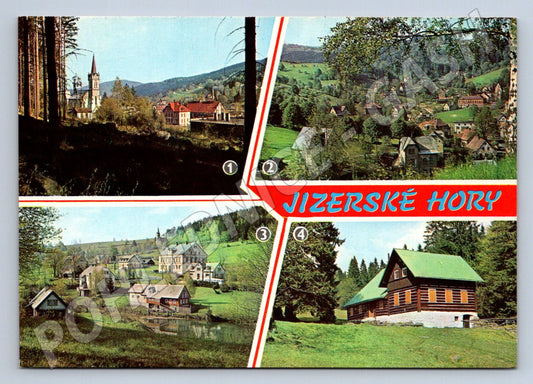 Pohlednice Jizerské hory Josefův Důl Janov Bedřichov (P2658)