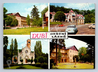 Pohlednice Dubí Státní lázně Orbis neprošlá (P2662)