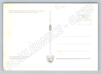 Pohlednice Teplice historická koláž (P2674)