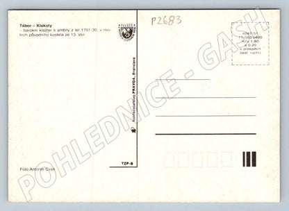 Pohlednice Tábor Klokoty barokní klášter (P2683)