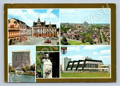 Pohlednice Kolín koláž ČSSR raz psaná (P2684)