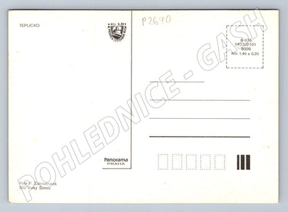Pohlednice Teplicko Podkrušnohorská magistrála koláž (P2690)