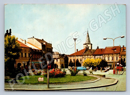 Pohlednice Valašské Meziříčí náměstí historická PP (P2695)