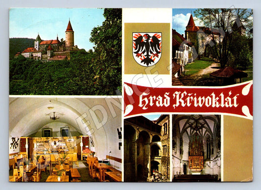 Pohlednice Křivoklát Československo 1974 (P2698)