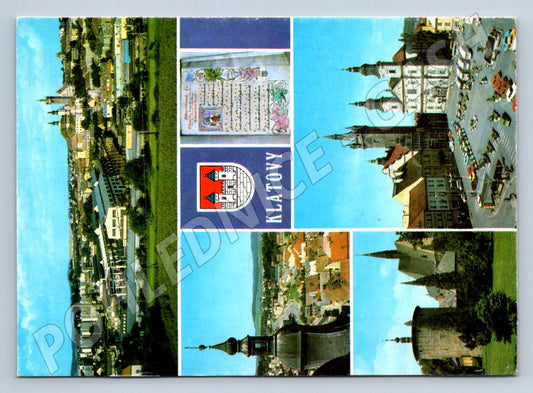 Pohlednice Klatovy koláž Československo (P2711)