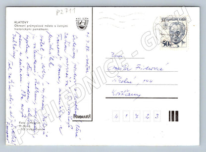 Pohlednice Klatovy koláž Československo (P2711)