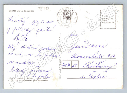 Pohlednice Újezd Chodsko koláž (P2712)