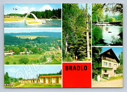 Pohlednice Bradlo rekreační oblast na Chrudimsku (P2714)