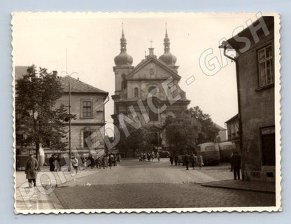 Pohlednice historický kostel či zámek ČB čistá (P2717)