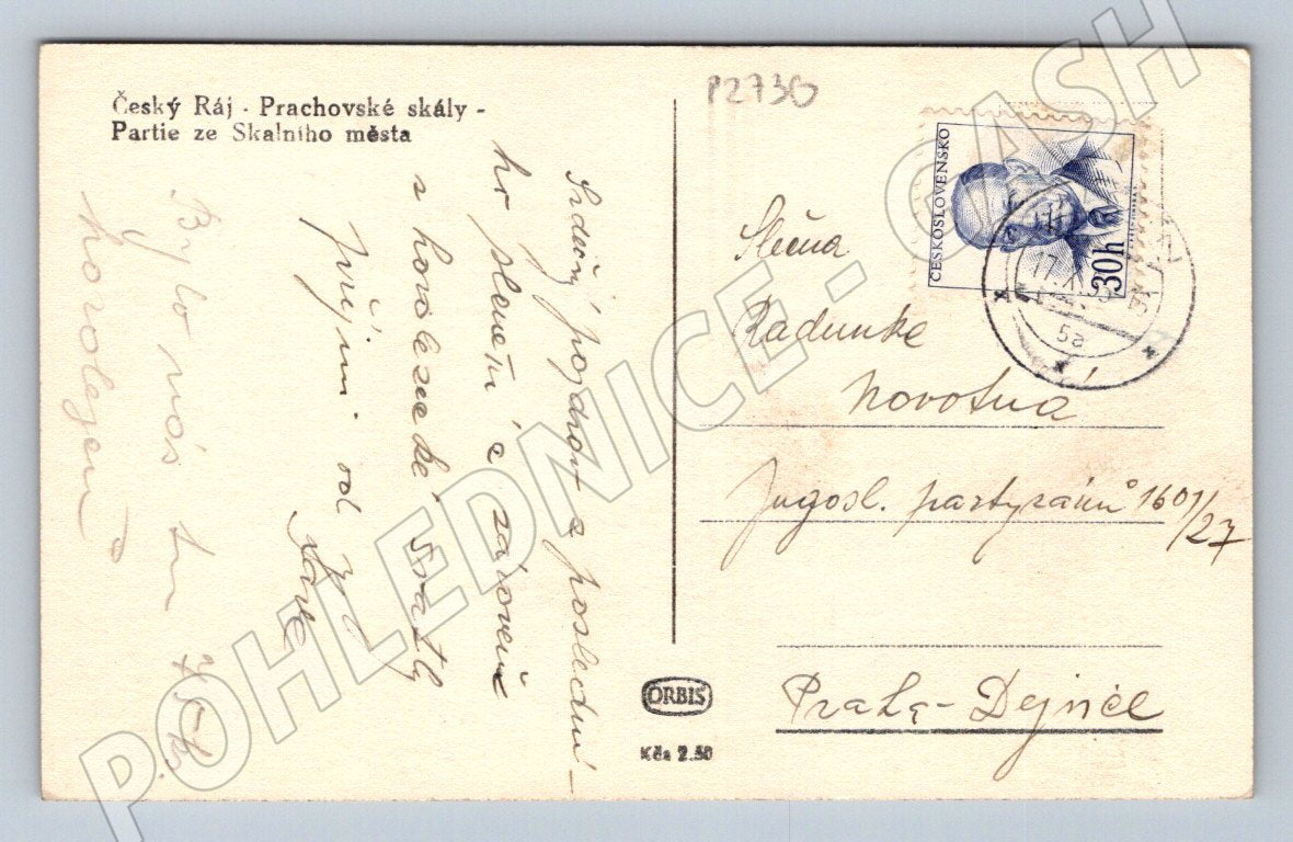 Pohlednice Český ráj Prachovské skály PP (P2730)
