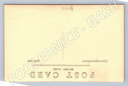 Pohlednice Velká Británie miminko v košíku (P2745)