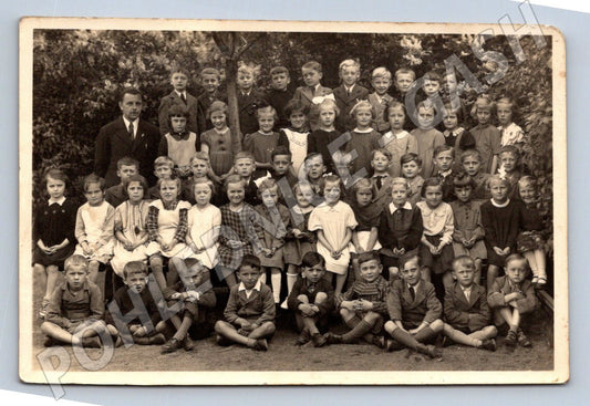 Pohlednice skupinová fotografie třídy 1939 (P2835)