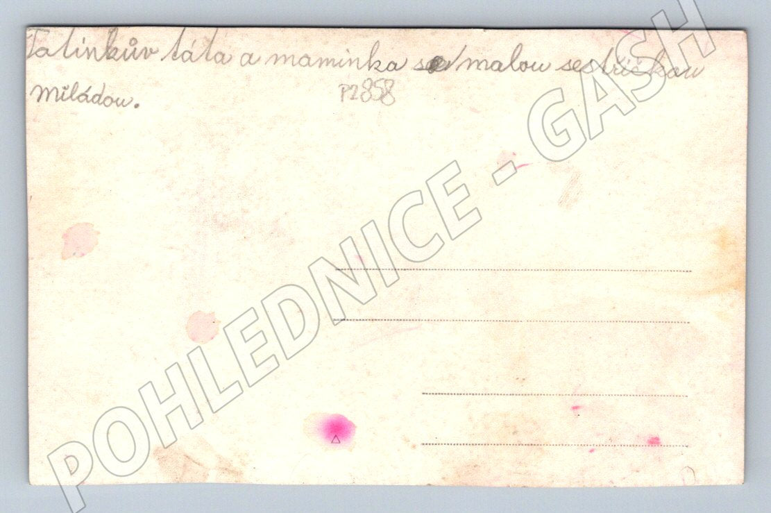 Pohlednice rodinný portrét (P2858)