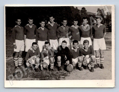 Stará fotografie skupina fotbalistů (P2864)